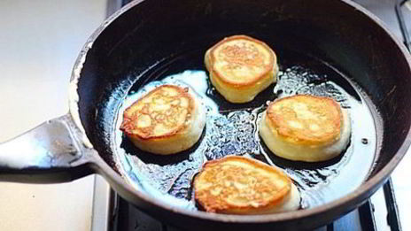 пышные оладьи на кефире