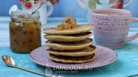 пышные оладьи на воде и соде