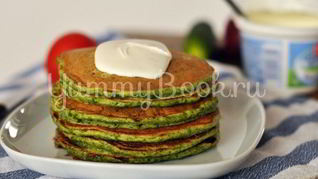 Шпинатные оладьи