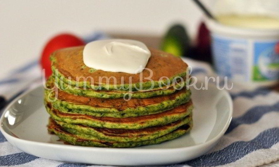 Рецепт шпинатных оладий