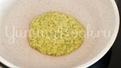 шпинатные оладьи