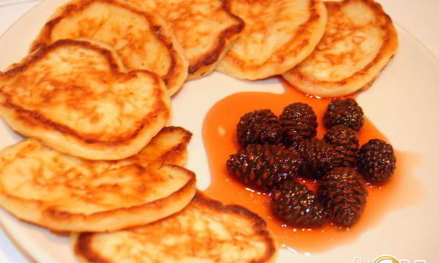 Рецепт сырных оладий