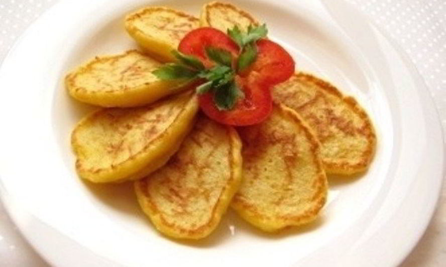 Рецепт тыквенных оладий по-индийски с карри и базиликом