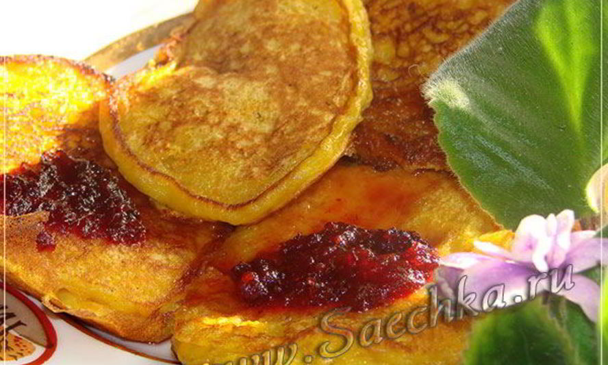 Рецепт тыквенных оладий с овсяными хлопьями