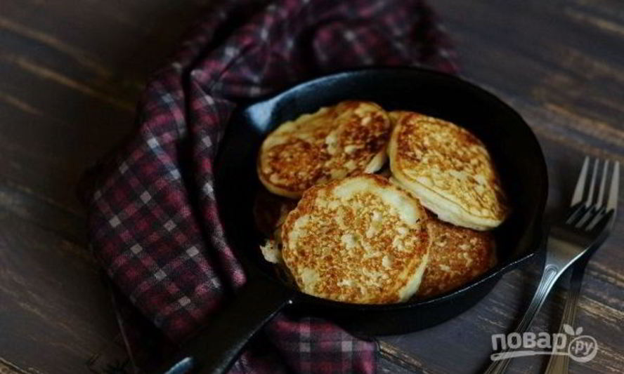 Рецепт вкусных оладий на воде