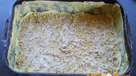 пахлава медовая с орехами