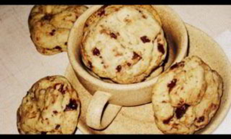 Рецепт американского печенья с шоколадом и лесными орехами