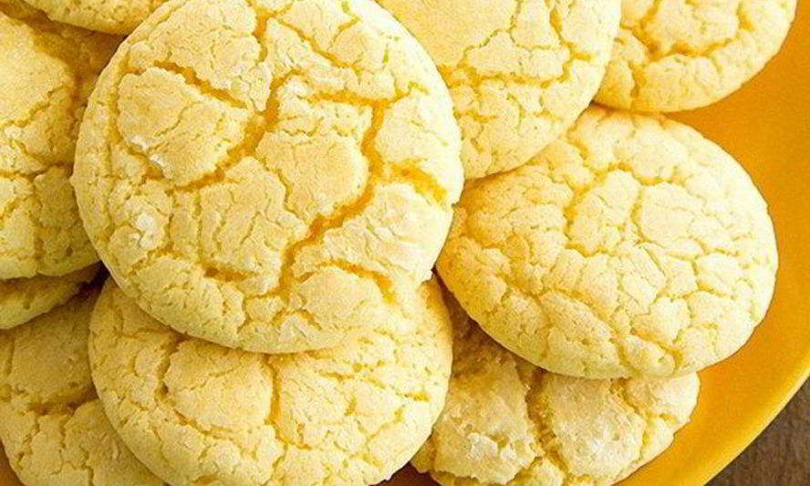 Рецепт быстрого лимонного печенья на кефире