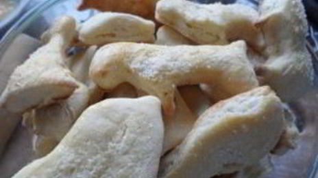 детское печенье на кефире