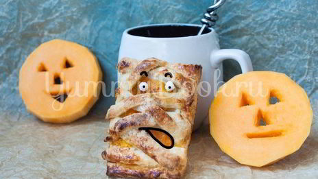 галетное печенье с тыквой