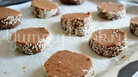 кофейно-шоколадное печенье