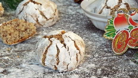 миндальное печенье снежные вершины