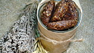 Морковное печенье на ржаной муке