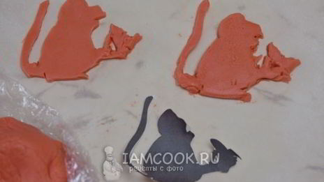 новогоднее печенье огненная обезьяна