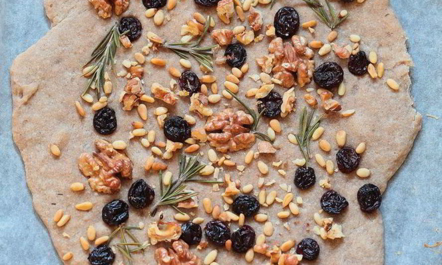 Рецепт орехового печенья с изюмом