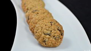 Овсяное печенье с изюмом