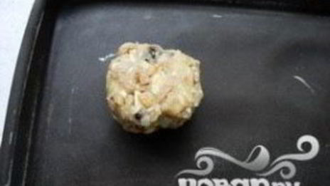 овсяное печенье с миндалем и шоколадом