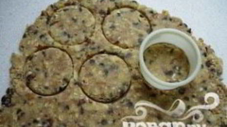 овсяное печенье с миндалем и шоколадом