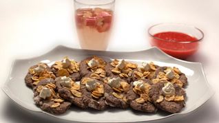 Овсяное печенье с миндалем