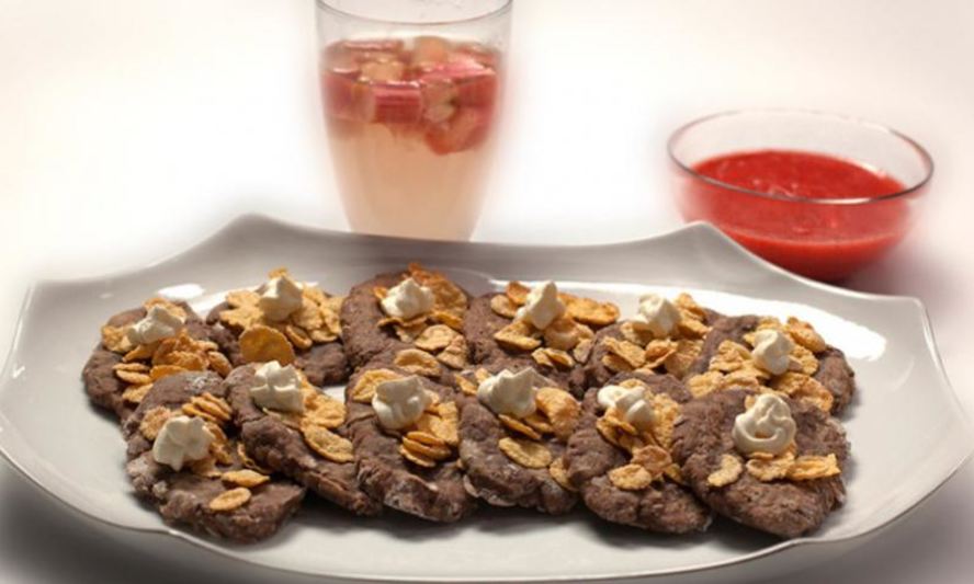 Рецепт овсяного печенья с миндалем