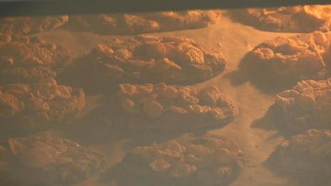 овсяное печенье с миндалем