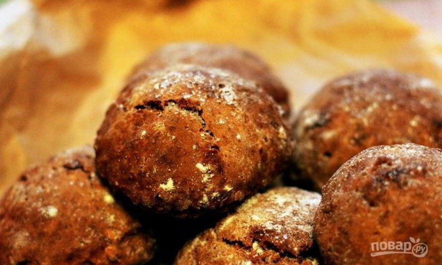 Рецепт овсяных печений с бананом