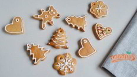 печенье елочные игрушки