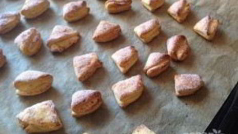 печенье гусиные лапки с творогом