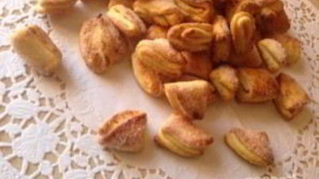 печенье гусиные лапки с творогом