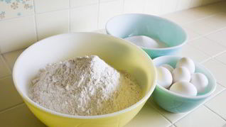 Печенье каллы на сковороде