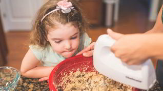 Печенье Хризантема через мясорубку