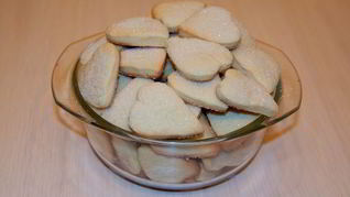 Печенье Песочные сердечки