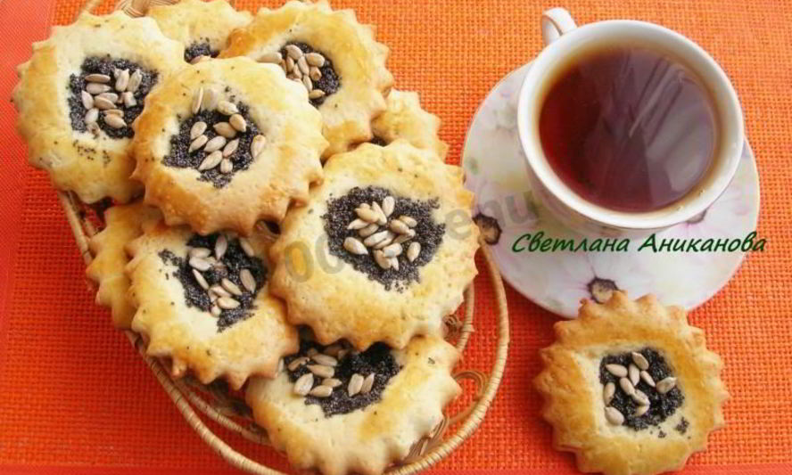 Рецепт печенья подсолнух