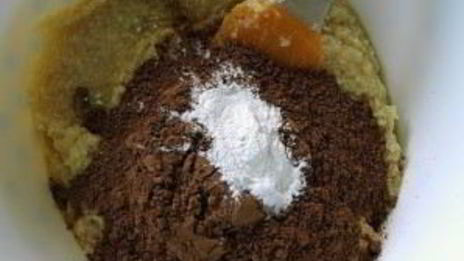 печенье с карамелью в шоколаде