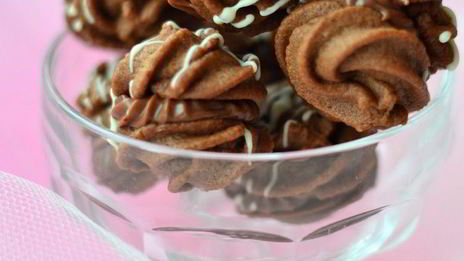 печенье с кремом шоколадный поцелуй