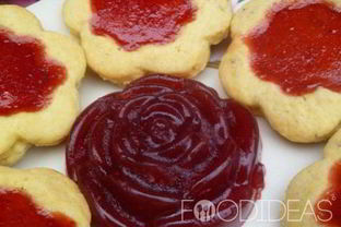 Печенье с желе