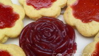 Печенье с желе