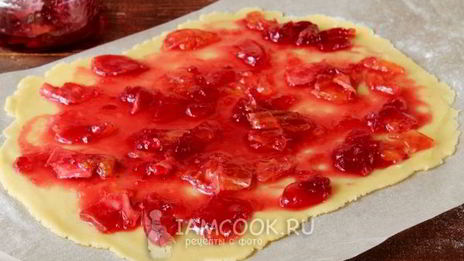 печенье тертое с вареньем