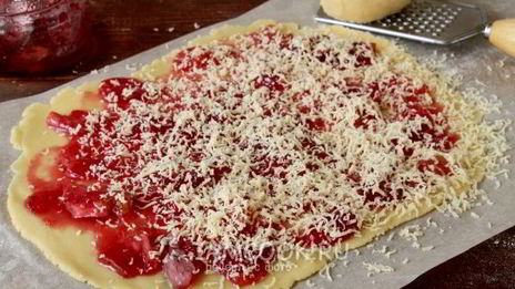 печенье тертое с вареньем