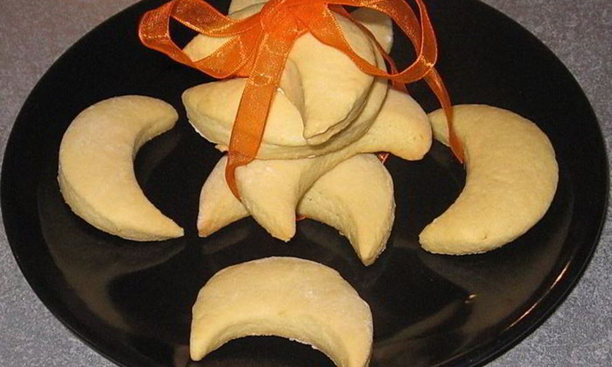 Рецепт песочного лимонного печенья