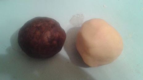 песочное печенье посох деда мороза