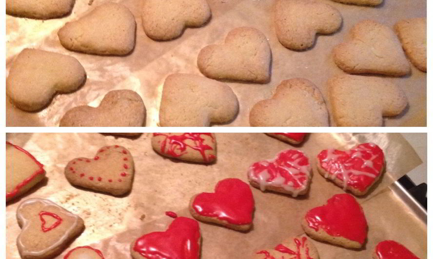 Рецепт песочного печенья с глазурью