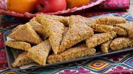 постное печенье из моркови