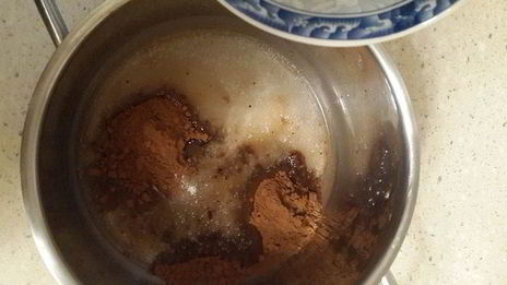 постный шоколадный десерт с имбирно-лимонным печеньем