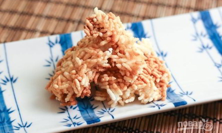 Рецепт рисового печенья