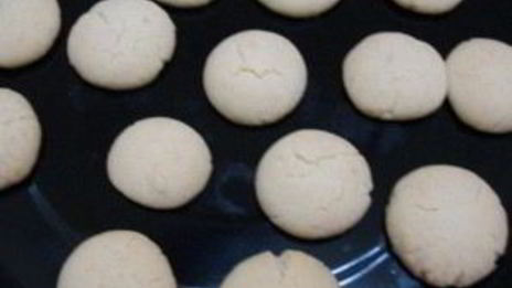 светлое печенье