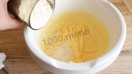 тертое печенье с вареньем