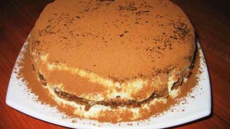 тирамису с печеньем дамские пальчики