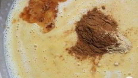 тыквенное мороженое с печеньем