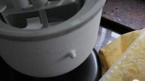 тыквенное мороженое с печеньем